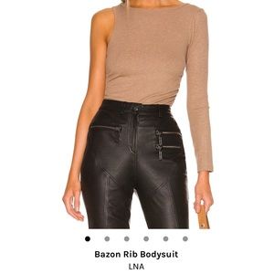 One shoulder body Suit. Ribbed. Light weight. Perfect condition.